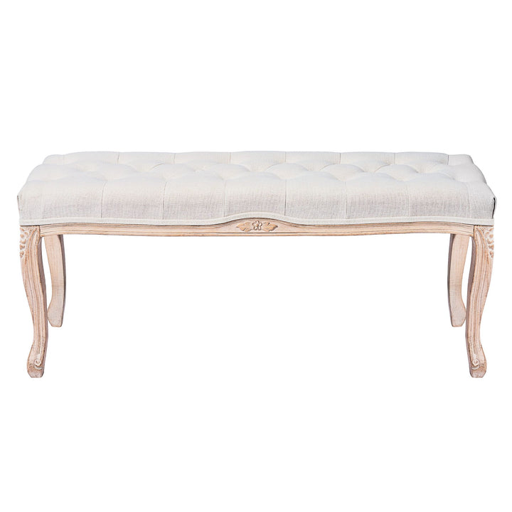 44-French-Vintage-Bench-with-Padded-Seat