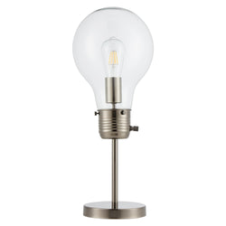 17” Bulb Shape Novelty Table Lamp