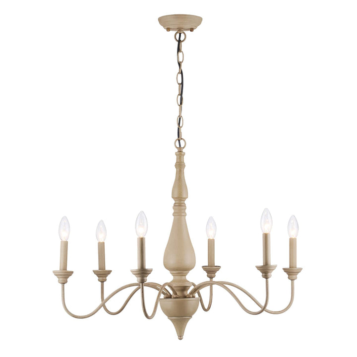 French-Country-Chandelier-with-Candlestick-Lights