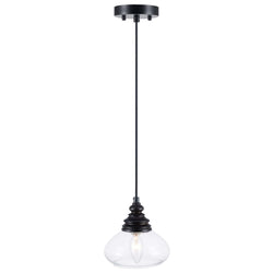 Single-Pendant-Light-with-Dome-Glass-Shade